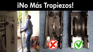 Cómo Reparar una Puerta Corrediza de Patio que Se Atasca