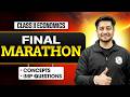 Class 11 Economics Marathon | Class 11 Economics  Important Questions | Class 11 Final Marathon