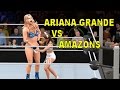 WWE 2K17 Ariana Grande vs Bikini Amazons - Handicap Match