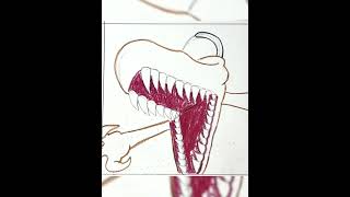 Cartoon VS Original Jumpscare : Rainbow Friends Chapter 2 Art Magic Show Drawing #shorts 0021