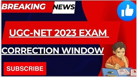 UGC-NET 2023 EXAM 💙 APPLICATION FORM LAST DAY 🚫 CORRECTION IN FORM 🚨  #ankitsingh23 #ugcnet2023
