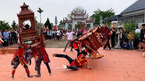 Nghi Thức Rước Kiệu Lễ Hội Truyền Thống Làng Hà Thanh Yên Mô 2025 | Rước Kiệu Từ Đình Làng Ra Chùa