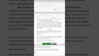 Anthonys 200 Million Counterclaim- Stopping The Federal Courts