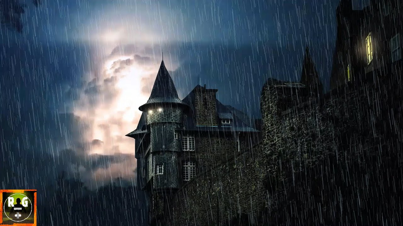 Thunderstorm Sounds with Rain, Wind, Thunder and Lightning for Sleep ...