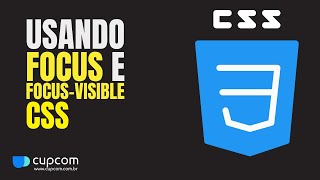 COMO USAR O FOCUS E FOCUS-VISIBLE NO CSS
