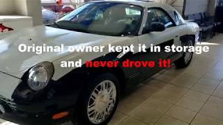 OMG! Rare Thunderbird at Gordie Boucher - 2002 Ford Thunderbird Neiman Marcus Edition