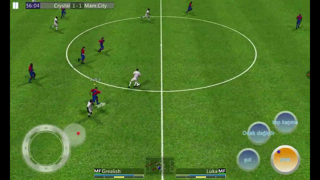 Crystal Palace 1 - 1  Manchester City / Dünya Süper Lig 