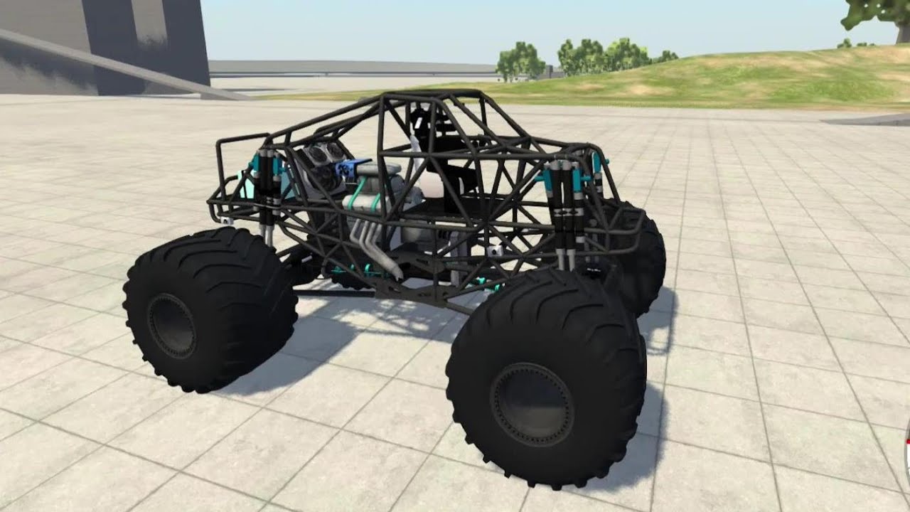 beamng monster truck mod beamng monster truck mod