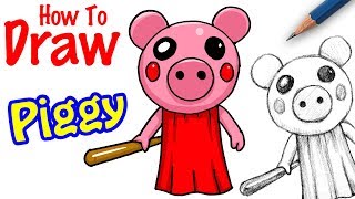 How To Draw Piggy From Roblox Youtube - piggy roblox drawing ideas