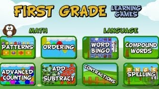 First Grade Learning Games - iPhone & iPad Gameplay Video screenshot 5