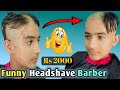 Clean headshave at home  funny  headshave crying boy  barber shop funny  funny hair cutt