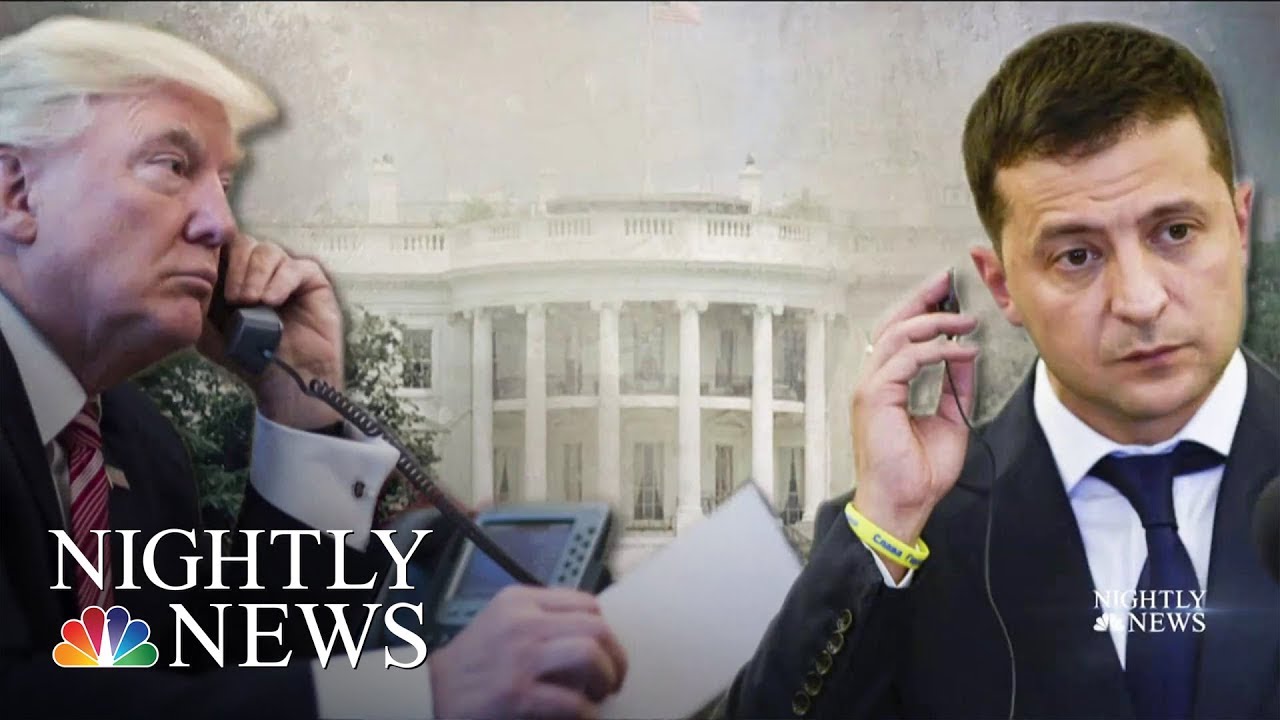Ukraine Whistleblower Could Testify Before Congress Behind Closed Doors | NBC Nightly News Ukraine Whistleblower Could Testify Before Congress Behind Closed Doors | NBC Nightly News