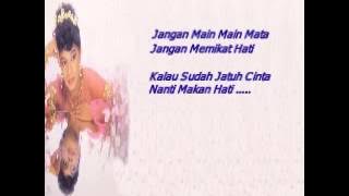 Jangan Tenung Tenung...Nona Asiah Zaleha Hamid (Lirik).