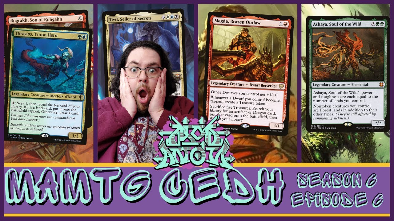 MAMTG cEDH S6 E6 | Patreon Pugilism! | Ashaya vs Rog Thras vs Magda vs Tivit thumbnail
