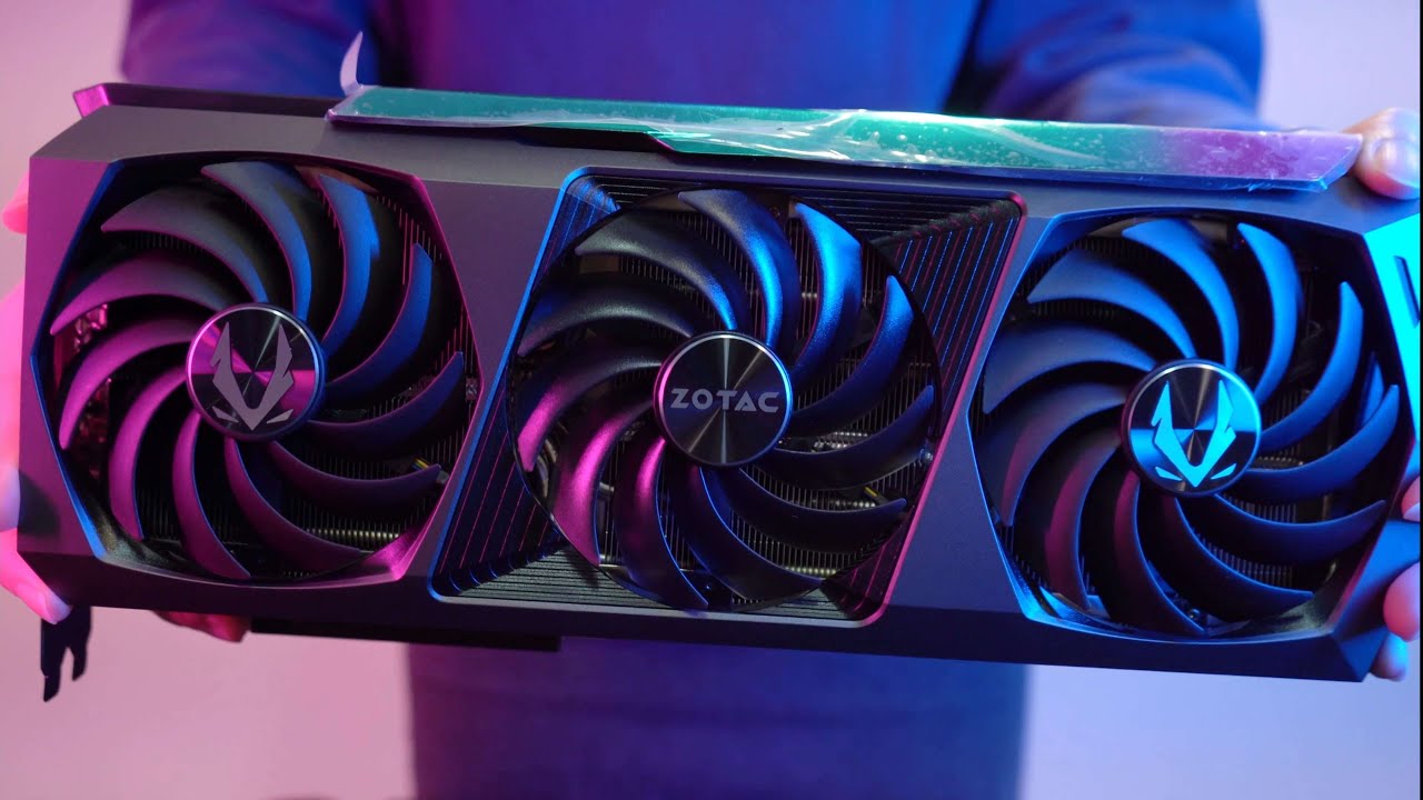 Unboxing the new ultimate GPU. The ZOTAC GAMING GeForce RTX 3090 Ti AMP  Extreme Holo - YouTube