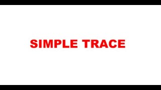SIMPLE TRACE IN STARCRAFT CREATE
