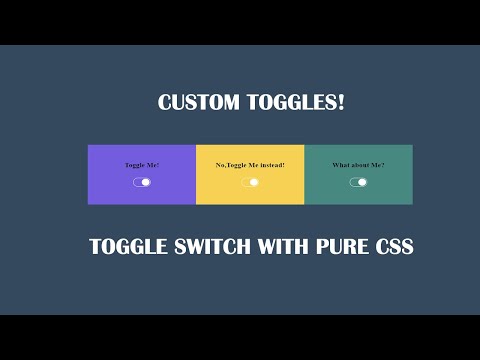 Create a Custom Toggle switch   Checkbox Radial Effect in Pure CSS