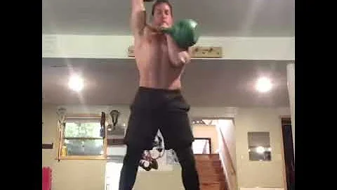 KB overhead and front squat