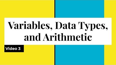 Variables, Data Types, and Arithmetic Expressions in C