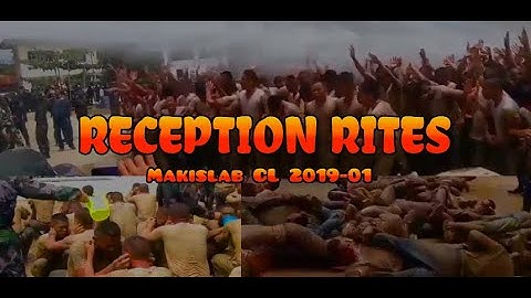 PSBRC CL 2019-01 "MAKISLAB" Reception Rites (RTC 7)