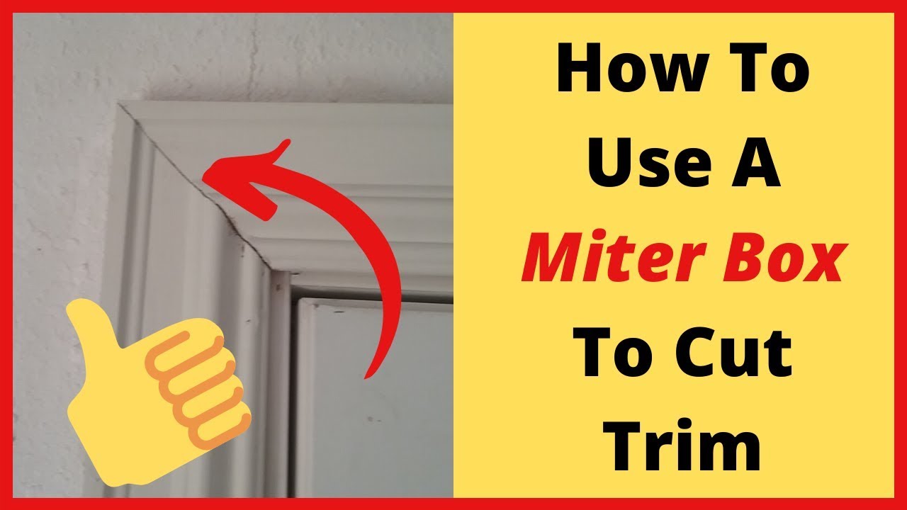 How To Use A Miter Box To Cut Trim YouTube How To Use A Miter Box To Cut Trim YouTube