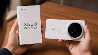 Vivo X500 Pro Max — FIRST Real-Life Look Is Here! 