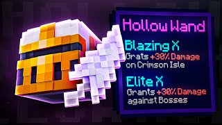 I MAXED a Hollow Wand... (Hypixel Skyblock)
