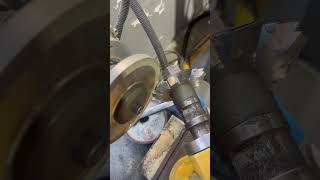 Sharpening big face mill cutter! Satisfying machining#foryou #grinder #grindingmachine #tools