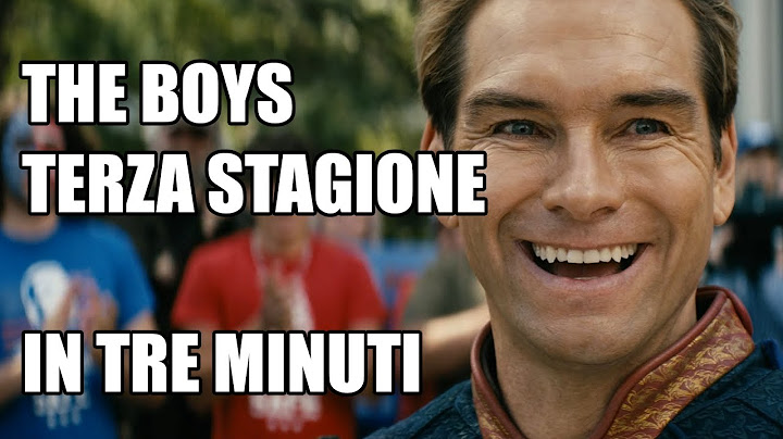 THE BOYS TERZA STAGIONE RIASSUNTO IN 3 MINUTI