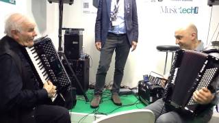 Video thumbnail of "Musikmesse Frankfurt 2015 - Pino di Modugno Paolo Miles 1"