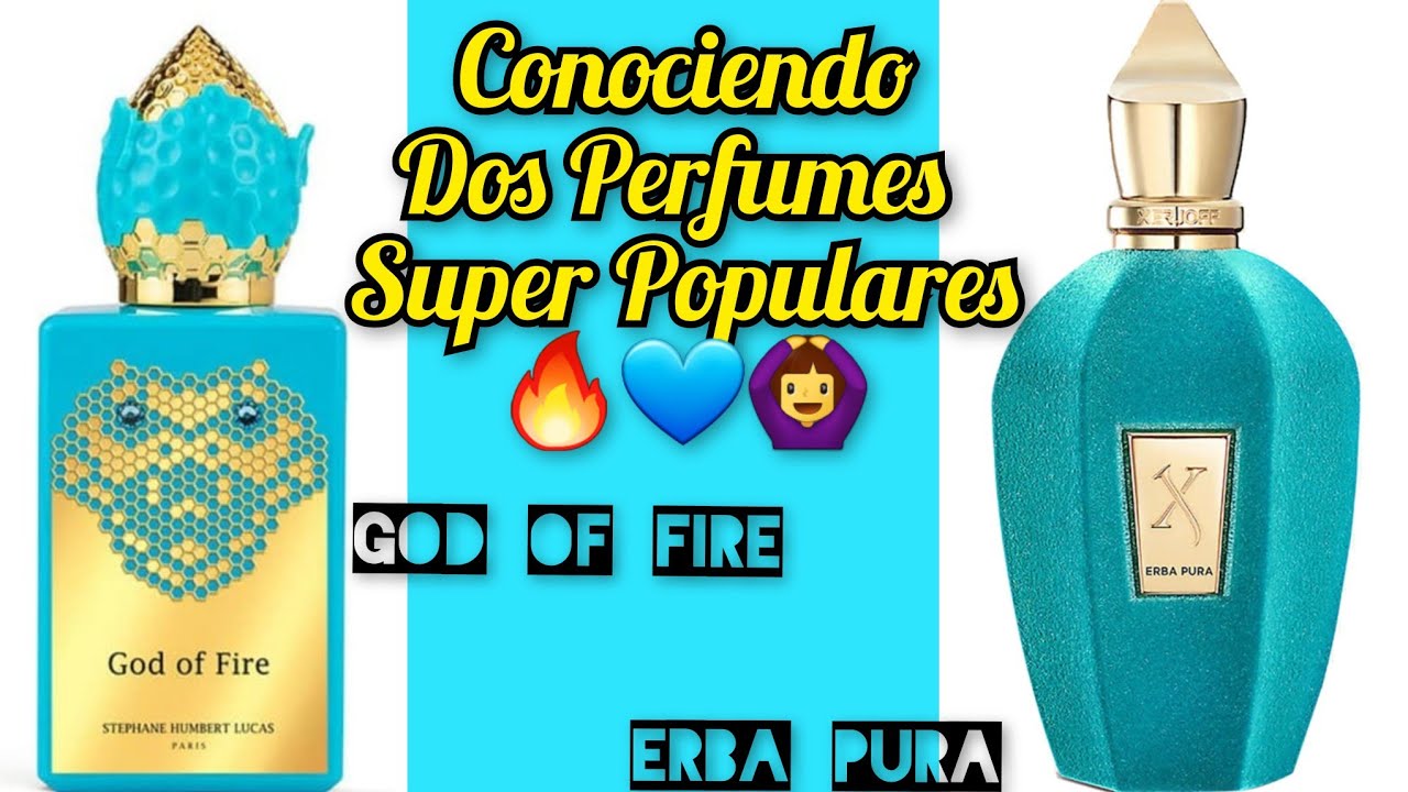 Probando God of Fire y Erba Pura 🙆‍♀️