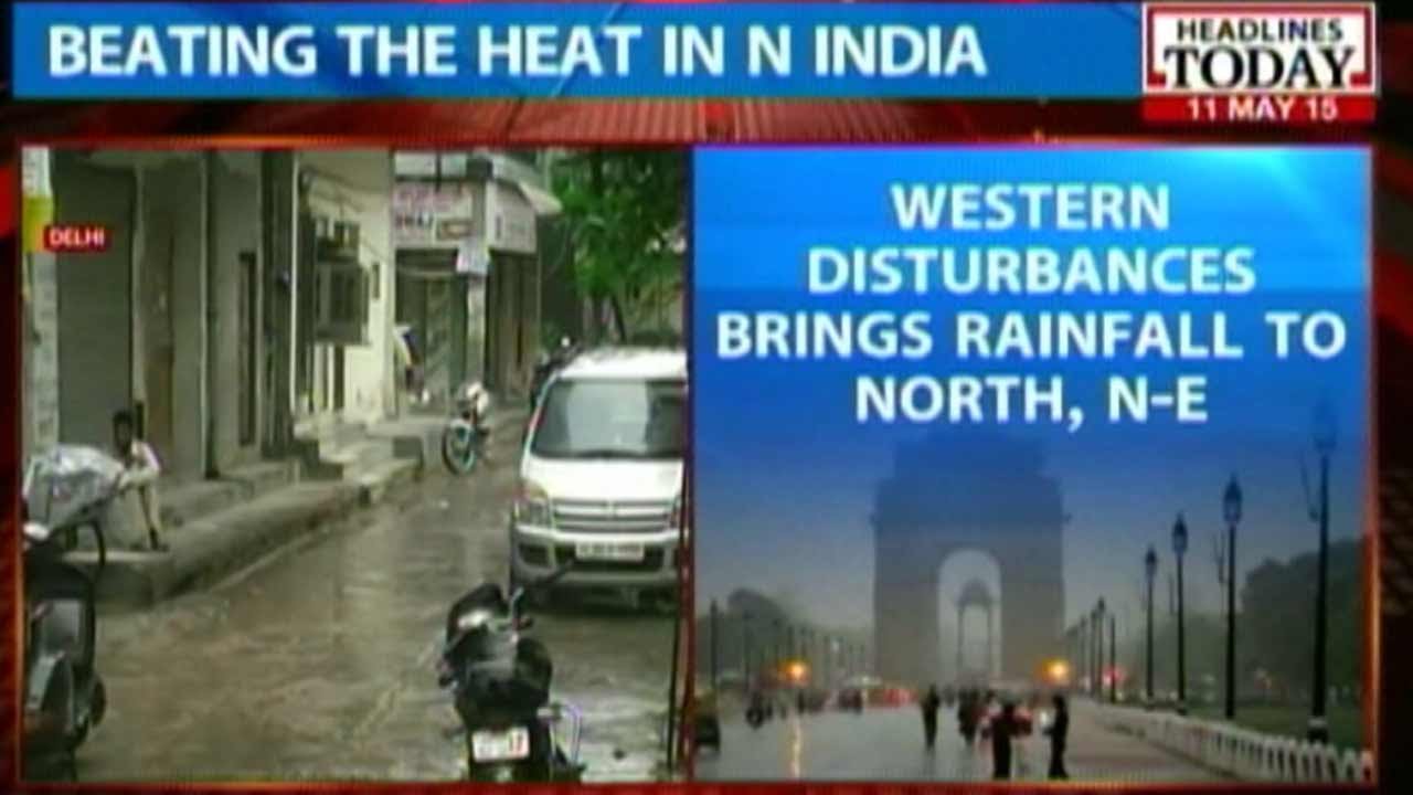 Weather: Rain In North, North East India