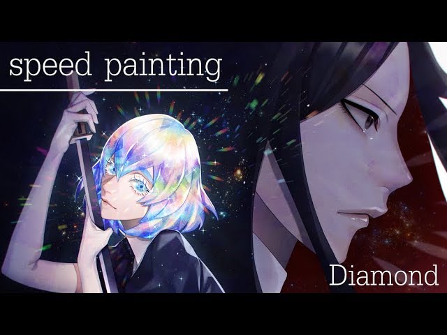 Speed Painting 宝石の国 ダイヤ組 Clip Studio Youtube
