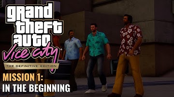 GTA Vice City Definitive Edition - Intro & Mission 1 - In the Beginning