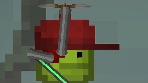 The melon playground plane crash