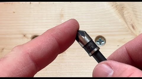 How to Countersink a Screw