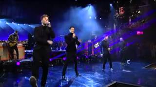 The Wanted - I Found You Live On Letterman