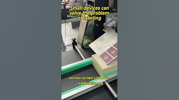 One machine one production line, this labeling machine can solve kinds of box/product flat surface.