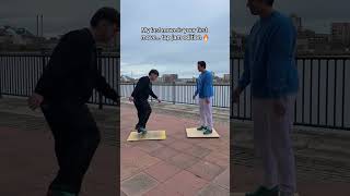 My last move is your first move, ft Adam Garcia and Kai Scanlan 💚🔥 #Shorts #TapDance #Bloch