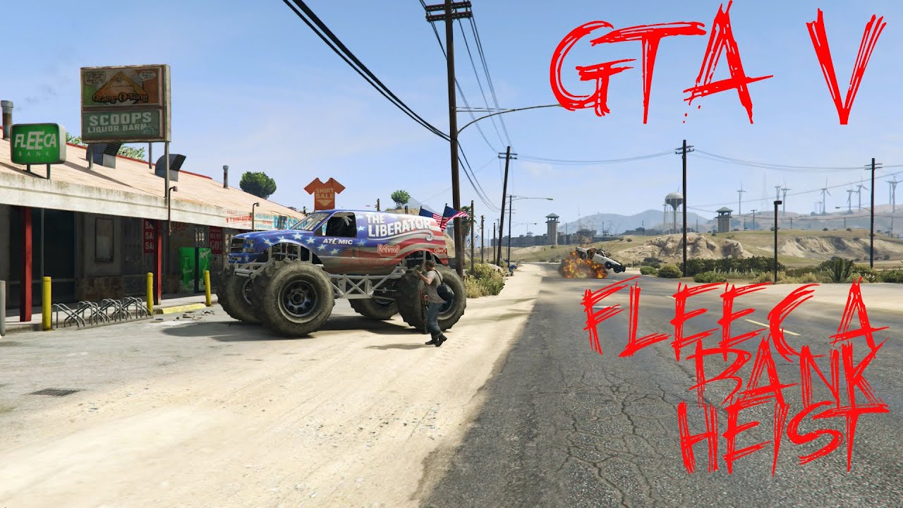 Gta 5 Bank Robbery The Ending Of Trevor The Movie Youtube