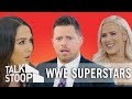 WWE Superstars: Bella Twins, Lana, Miz &amp; Maryse, Ronda Rousey, and Natalya | Talk Stoop