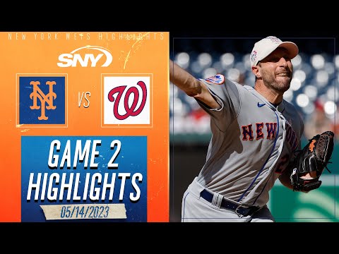 Mets vs Nationals Game 2 Highlights: Mets bats wake up in 8-2 Game 2 victory over Nationals 