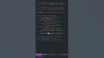 Coder le Jeu du Pierre Feuille Ciseaux en Python
