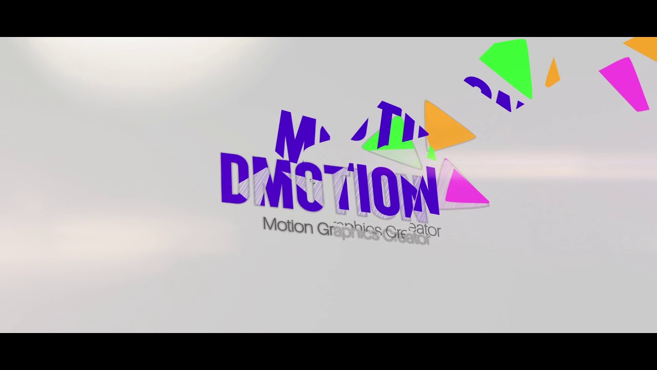 3D glossy logo animation