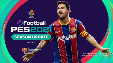 Efootball PES 2021 Season Update (PS4/PS5/PC) Option file 2020/2021