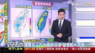 帶傘出門！鋒面影響再一天　各地雨 入夜緩