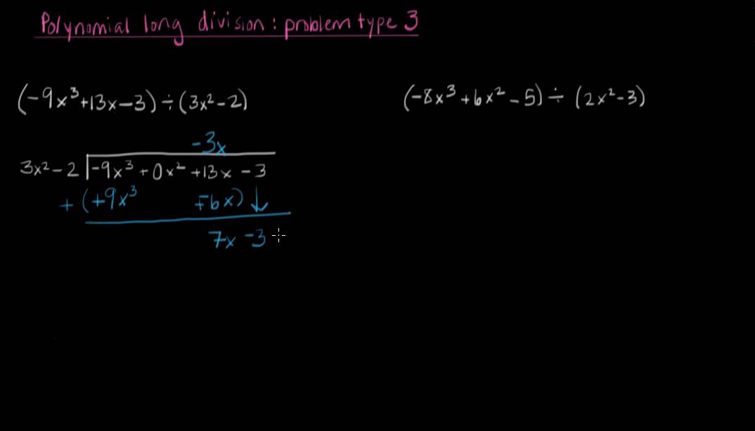 Polynomial Long Division Problem Type 3 YouTube polynomial-long-division-problem-type-3-youtube