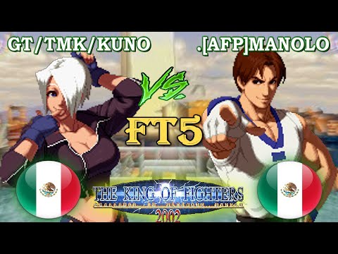 KOF 2002 - GT/TMK/KUNO vs .[AFP]MANOLO FT5