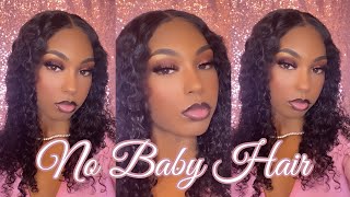 *BOMB* 18 INCH DEEP WAVE BREATHABLE CLOSURE WIG INSTALL FT. LUVME HAIR