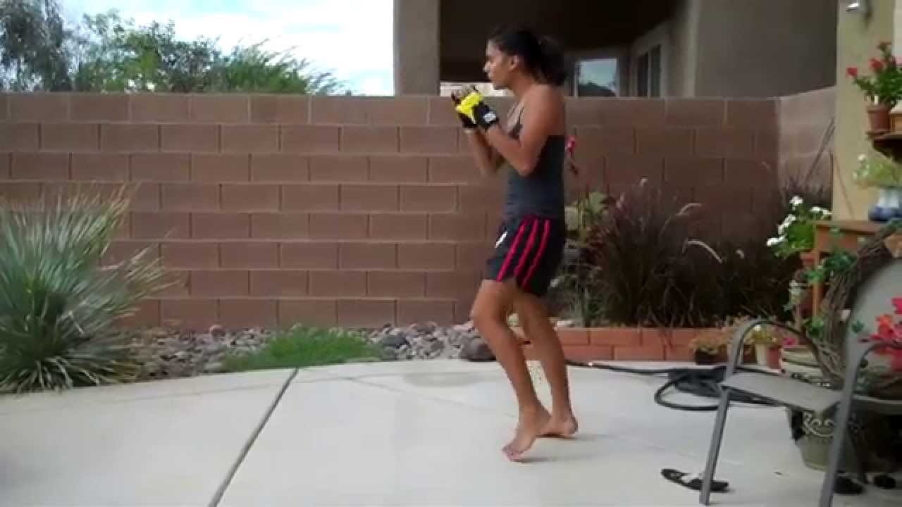 Shadow boxing, combinations and kicks YouTube